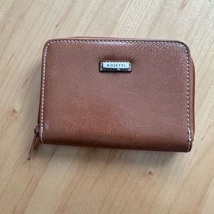 Brown leather Rossetti wallet